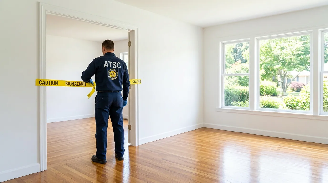 Certified biohazard cleanup crew performing Crime Scene Cleanup in Auburn Gresham