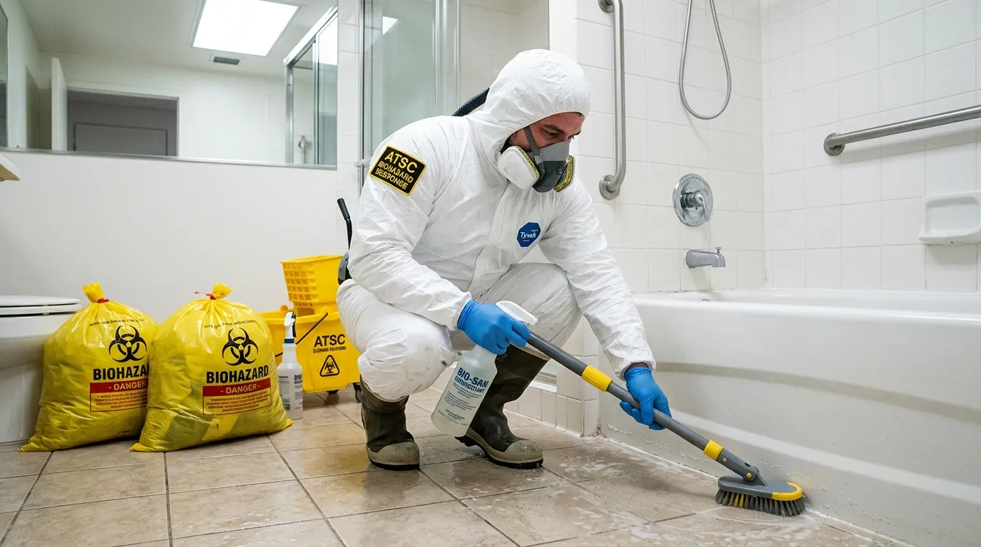 Decontamination equipment deployed for Blood Cleanup in Auburn Gresham